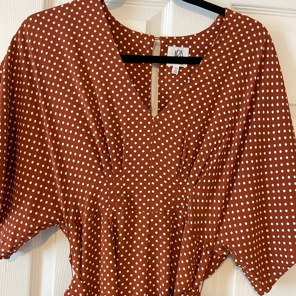 dRa polka dot wide leg jumpsuit - Picture 3 of 4